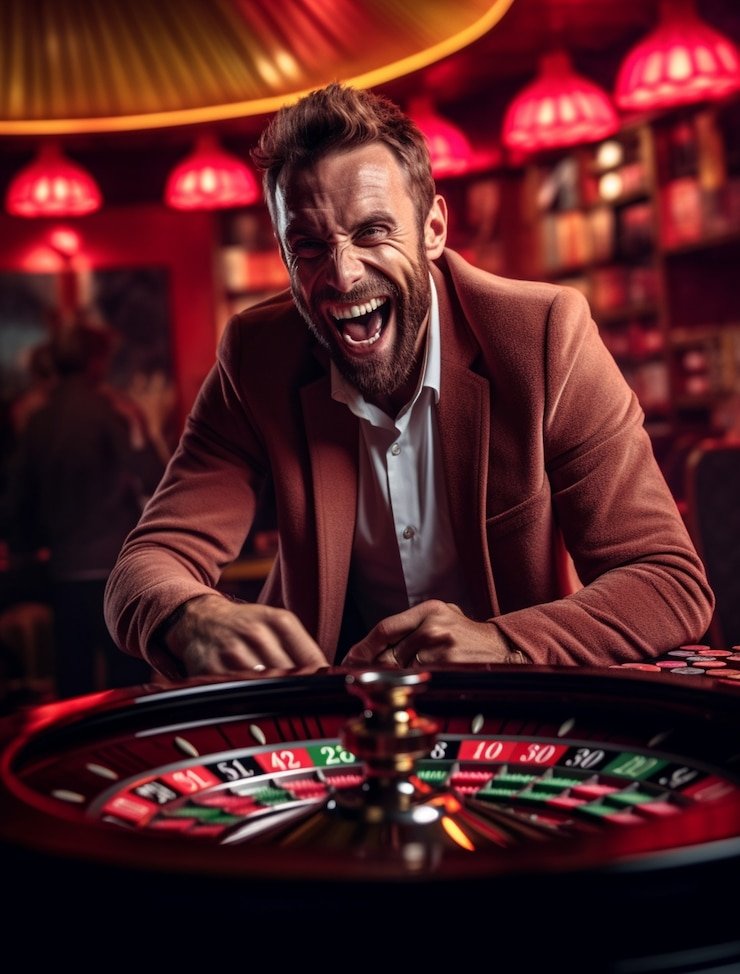Mid-range Boom City roulette table with moderate betting limits on baladatoto slot