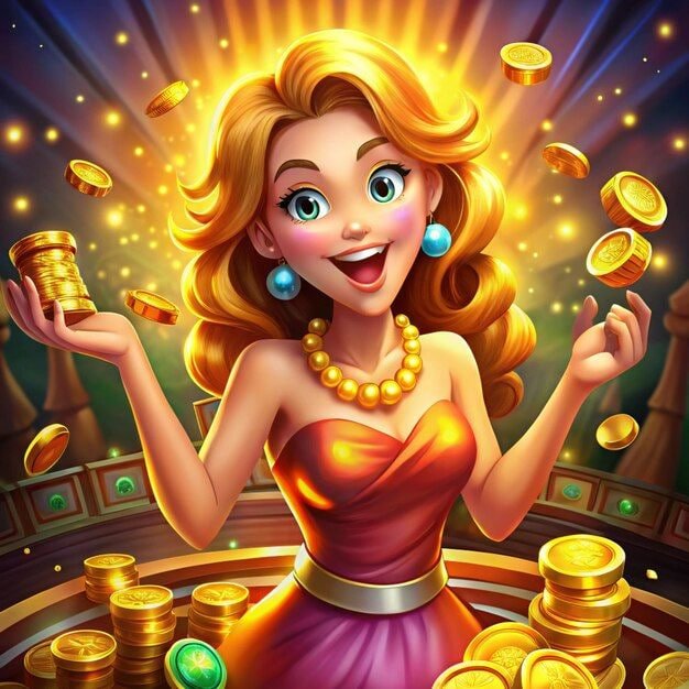 Mid-range blackjack table on baladatoto slot with diverse player base and moderate stakes